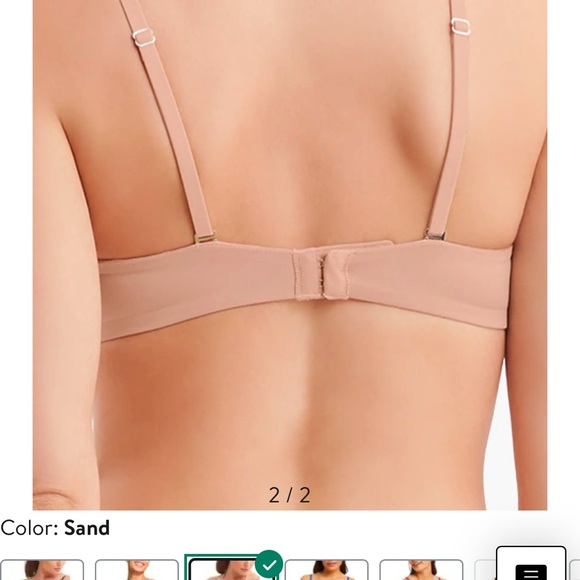 Montelle Intimates wire free t-shirt bra sand beige Bra NEW essentials - Picture 2 of 4